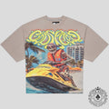 Godspeed Wave Runner Tee in Stone Wash