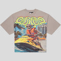 Godspeed Wave Runner Tee in Stone Wash