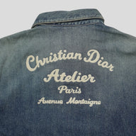 Dior "Christian Dior Atelier" Jean Jacket in Blue