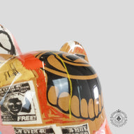 Bearbrick Andy Warhol x Jean-Michel Basquiat #2 1000%