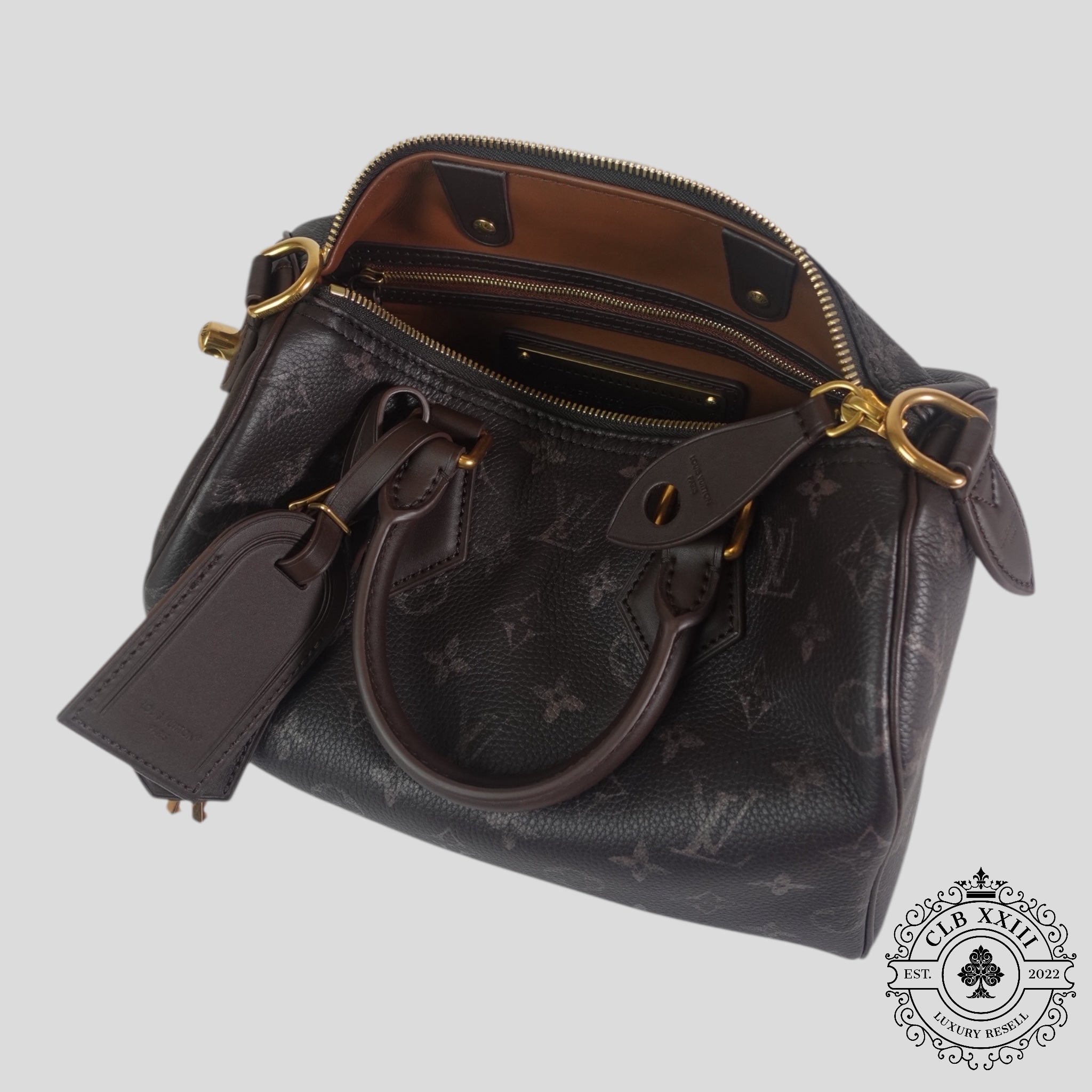 Louis Vuitton Speedy P9 Bandoulière 25 in Chocolate