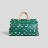 Louis Vuitton Speedy P9 Bandoulière Calfskin Bag, back view