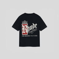 Rhude Rhude Fumar 91 Vintage Tee in Black & Red