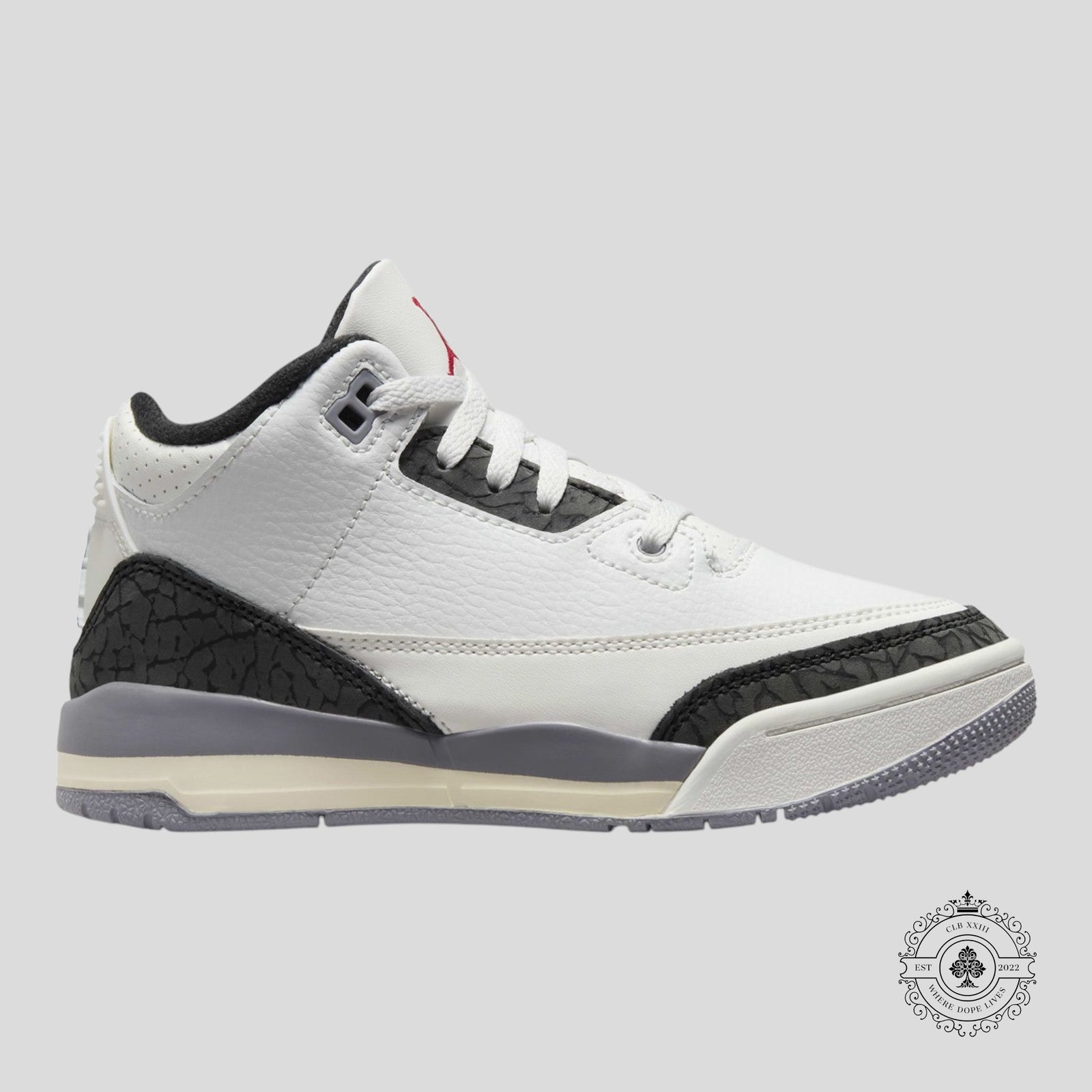 Air Jordan 3 Retro Cement Grey (PS)