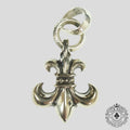 Chrome Hearts Fleur Pendant in Silver