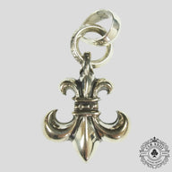 Chrome Hearts Fleur Pendant in Silver
