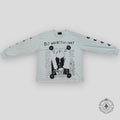 Enfants Riches Déprimés Do What Thou Wilt Long Sleeve Shirt in Faded White