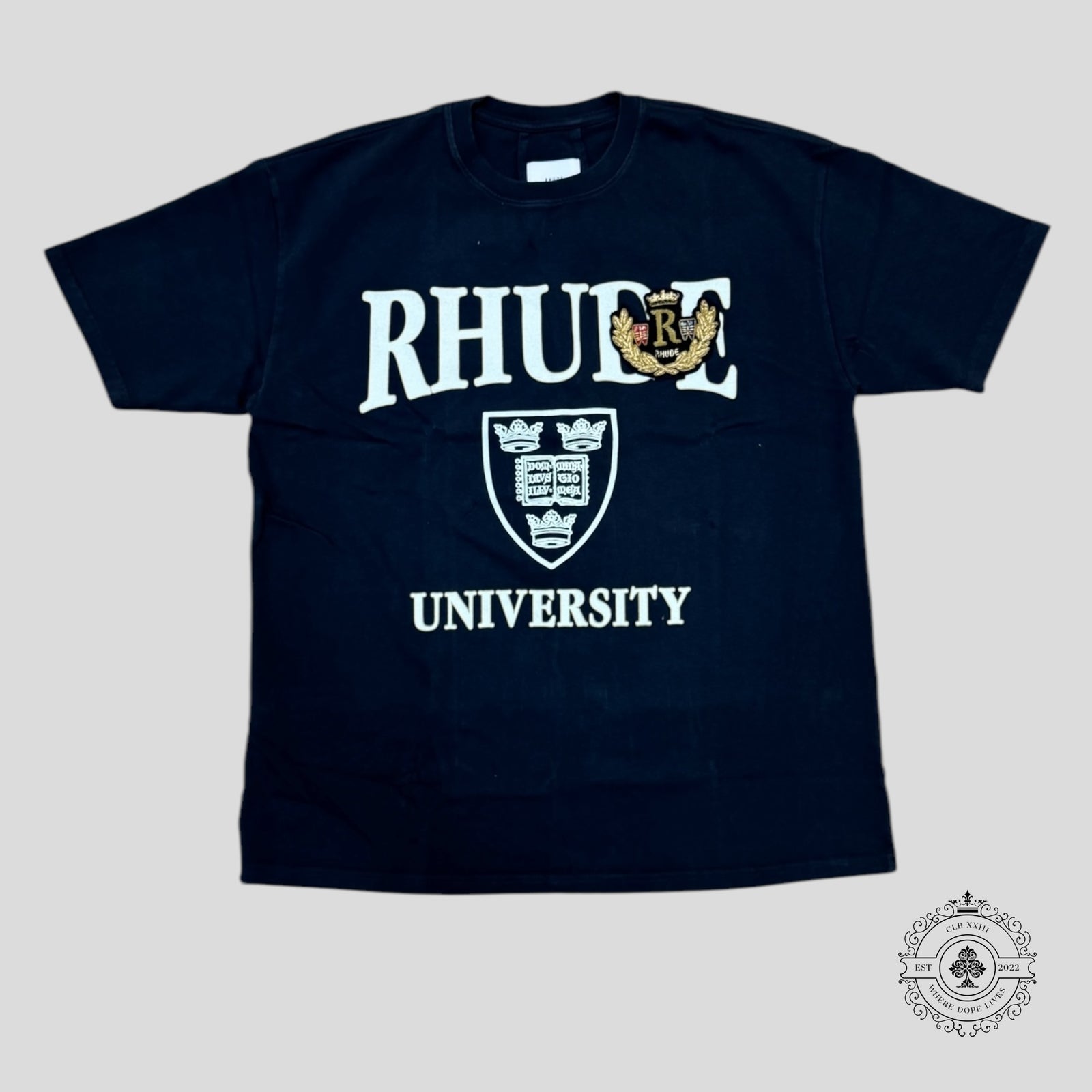 Rhude Oxford Tee in Black