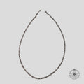Chrome Hearts Paper Chain Necklace 24" in Silver