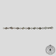 Chrome Hearts Dice and Crossball Bracelet in Silver