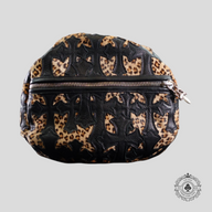 Chrome Hearts Leopard Cross Patch Duffle Bag