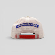 Chrome Hearts King Taco Trucker Hat in Red / White / Blue