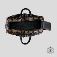 Chrome Hearts Leopard Cross Patch Duffle Bag