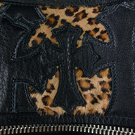 Chrome Hearts Leopard Cross Patch Duffle Bag