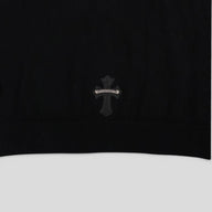 Chrome Hearts Cashmere Cross Patch Hoodie in Black