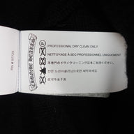 Chrome Hearts Cashmere Cross Patch Hoodie in Black