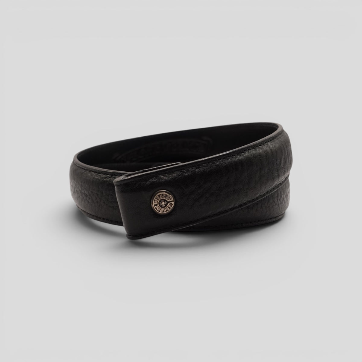 Chrome Hearts 1" Belt Strap in Black