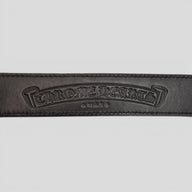 Chrome Hearts 1" Belt Strap in Black