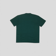 CLB XXIII Louis Vuitton green cotton short sleeve crewneck knit t-shirt, back view.