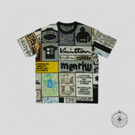 Louis Vuitton Fanzine Print T-Shirt in Multicolor