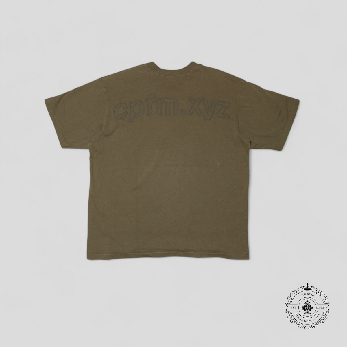 Cactus Plant Flea Market I Like You Smiley T-Shirt in Brown