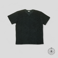Dior Oblique Terrycloth Relaxed Fit T-Shirt in Black