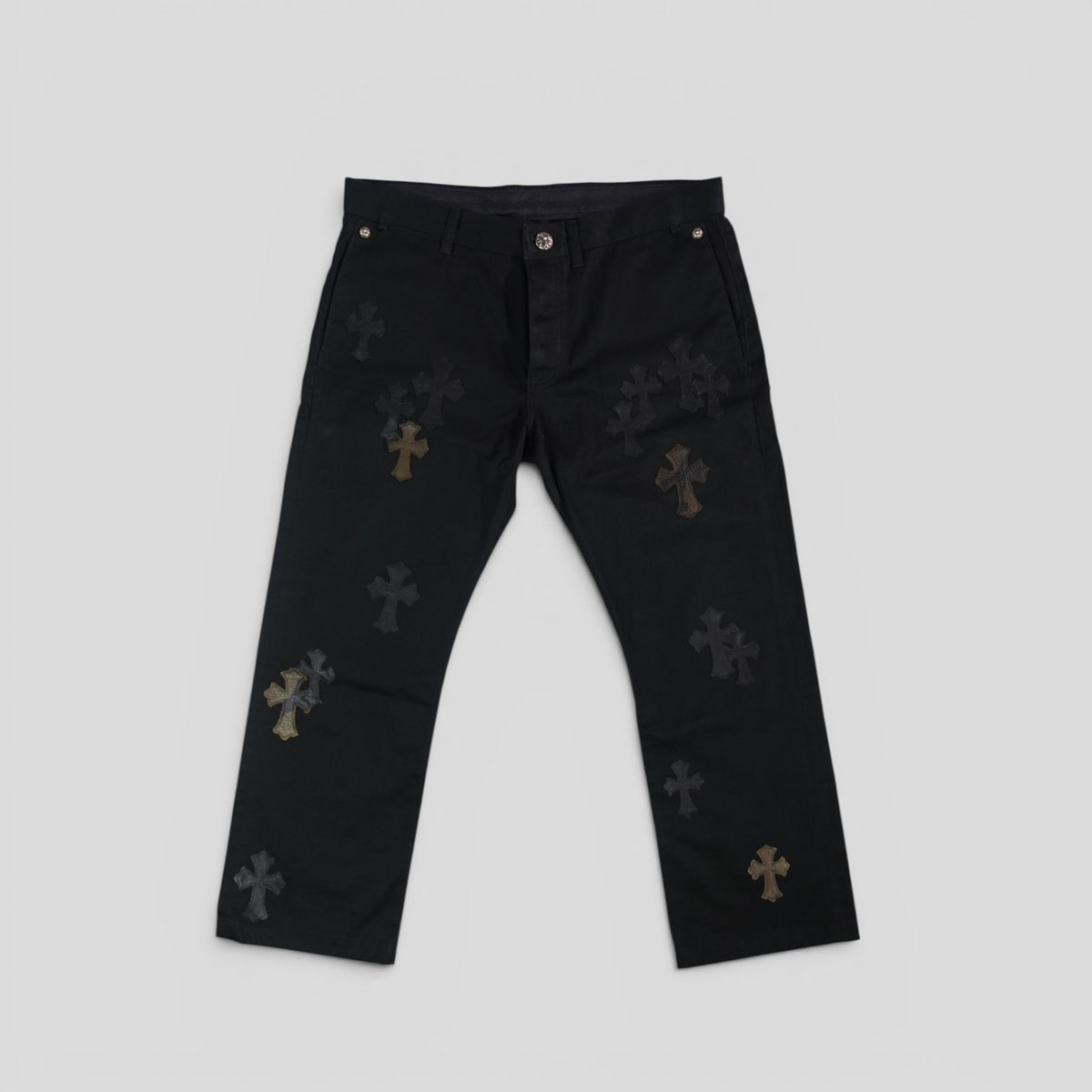 Chrome Hearts Camo Cross Patch Chino Pants