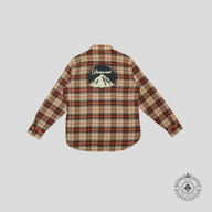 Gucci Paramount Flannel Button Up Long Sleeve Shirt