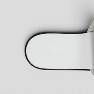 Chrome Hearts Plus Patch Slide in White
