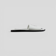 Chrome Hearts Plus Patch Slide in White