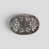 Chrome Hearts XL Star Buckle in Silver