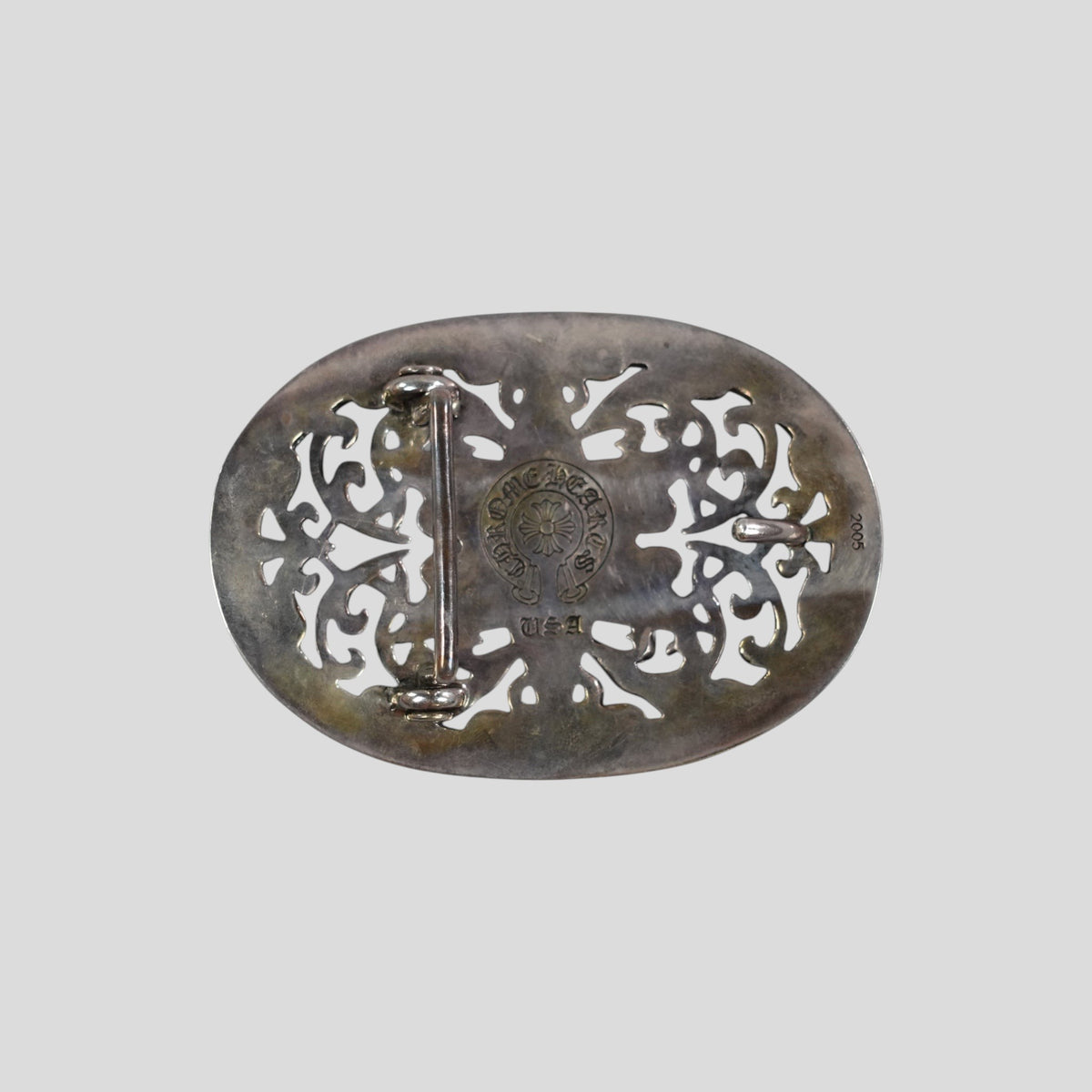 Chrome Hearts XL Star Buckle in Silver