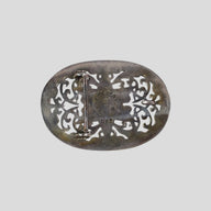 Chrome Hearts XL Star Buckle in Silver