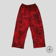 Balenciaga Graffiti Skater Sweatpants in Red/Black