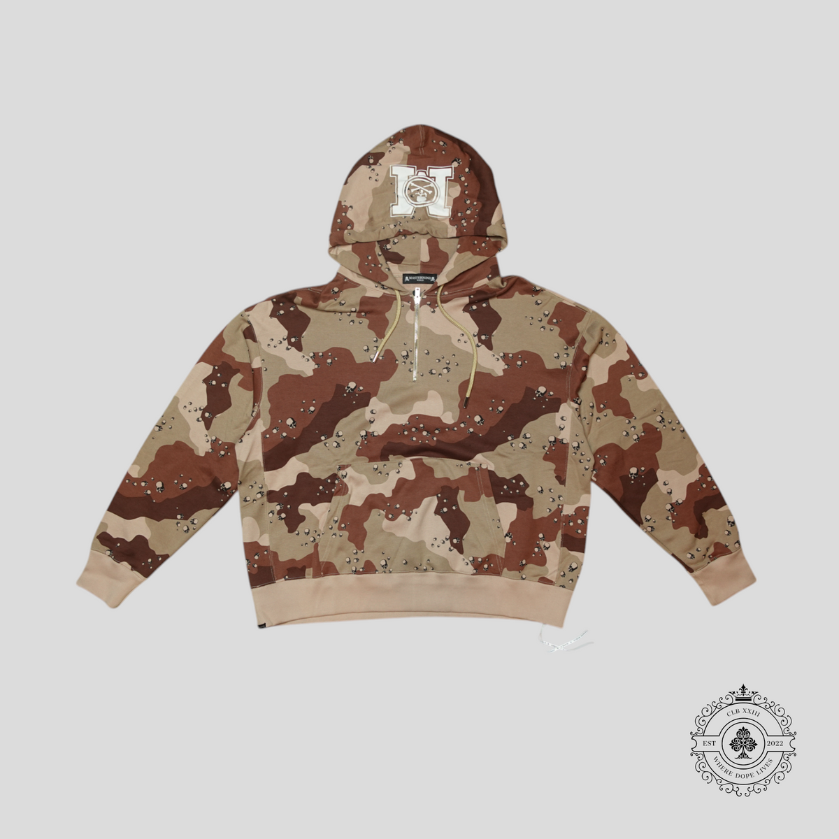 Mastermind World Skull Camo Hoodie