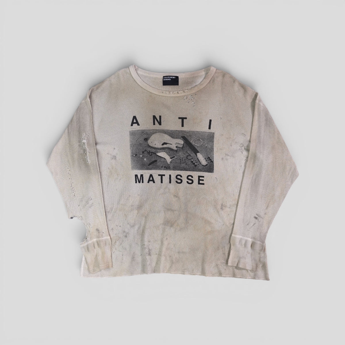 Enfants Riches Déprimés Matisse Thermal Tee in Khaki