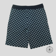 Louis Vuitton LV Fishnet Jacquard Shorts in Black/Blue