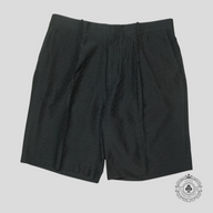 Louis Vuitton Monogram Silk Shorts in Black