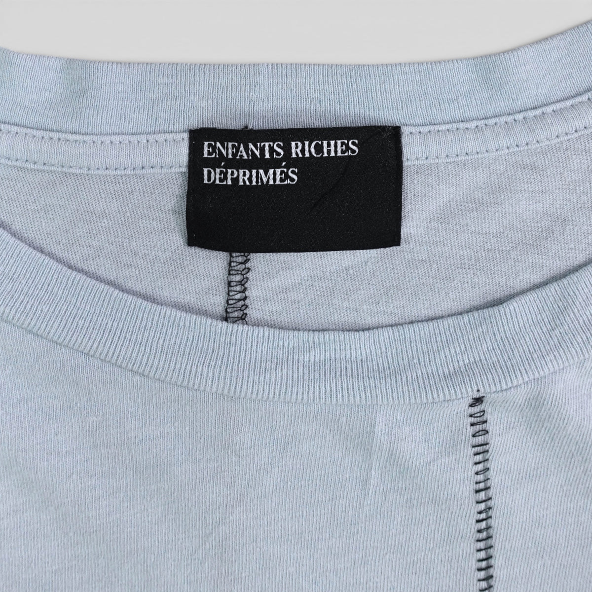 Enfants Riches Déprimés NA Pitbull Cutoff Tee in Dusty Blue