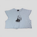Enfants Riches Déprimés NA Pitbull Cutoff Tee in Dusty Blue