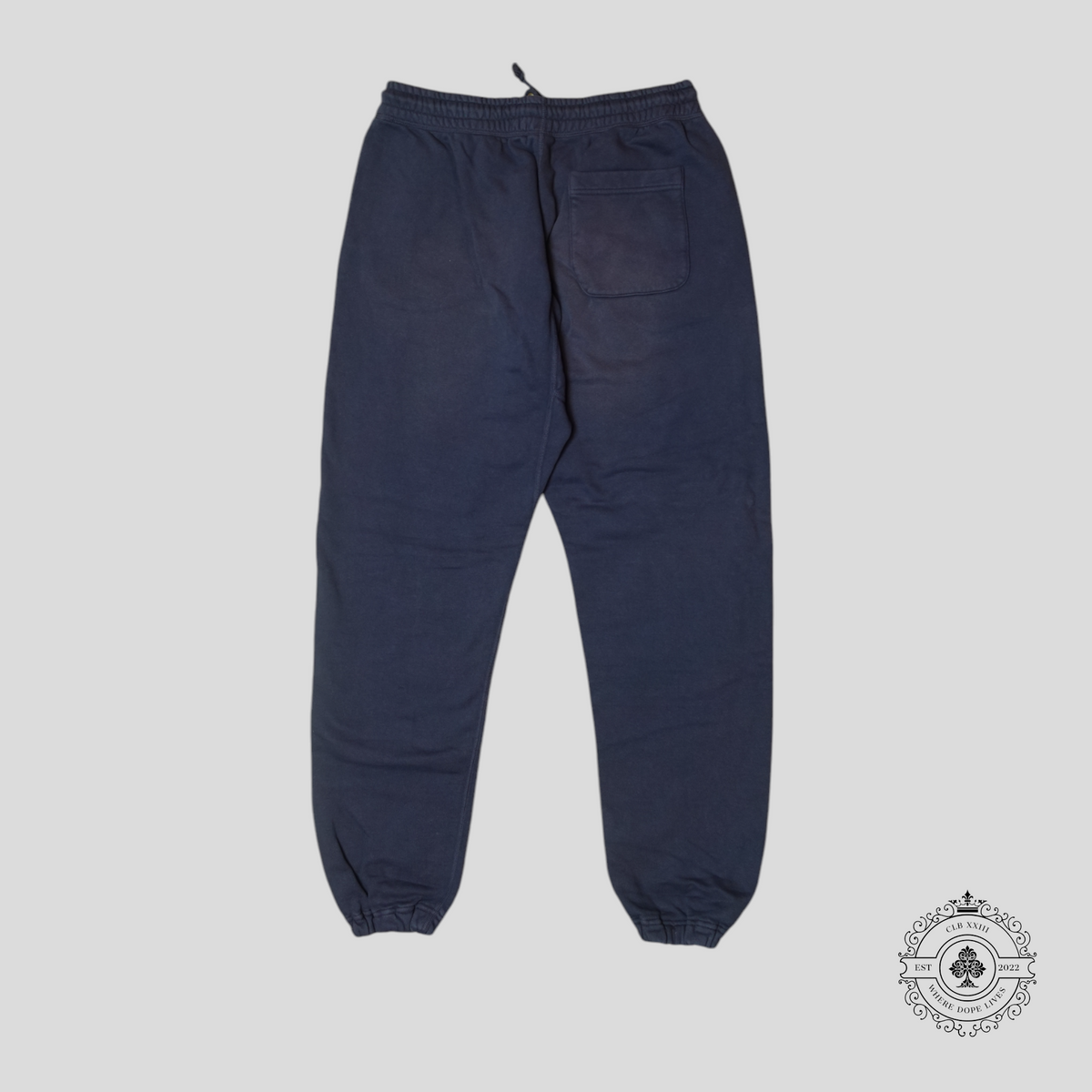 Saint Michael Angel Of Death Sweatpants in Blue