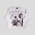 Enfants Riches Déprimés Dérangement A X Long Sleeve Tee in White