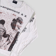 Enfants Riches Déprimés Dérangement A X Long Sleeve Tee in White