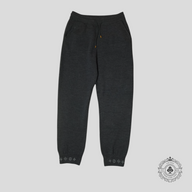Louis Vuitton Monogram Ankle Cuff Wool Track Pants in Grey