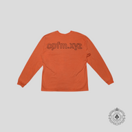 Cactus Plant Flea Market I Like You Smiley Long Sleeve Shirt in Orange