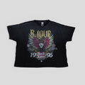 Blind Love Eagle Tee in Washed Black