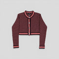 Chanel Cashmere Cropped Cardigan in Pink