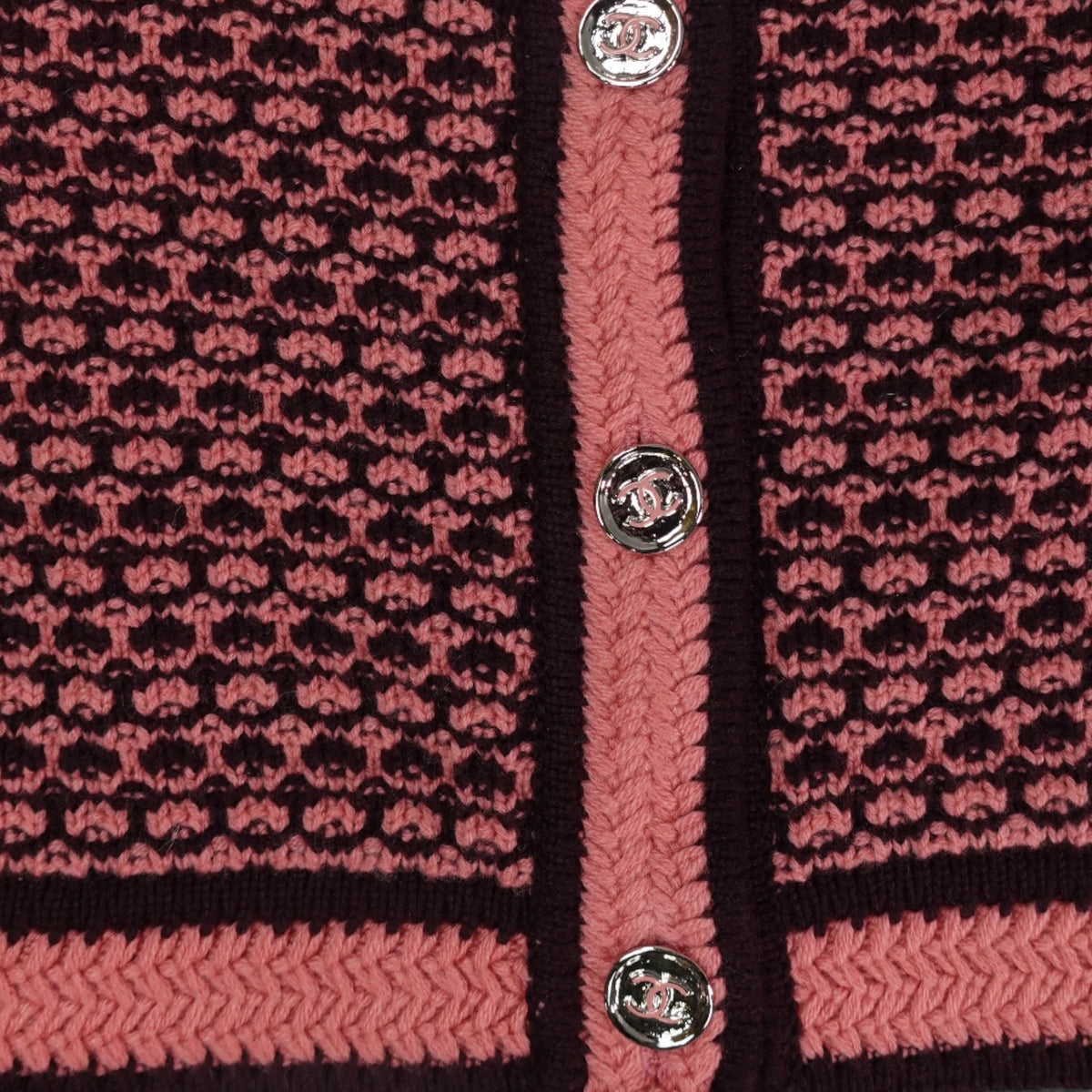 Chanel Cashmere Cropped Cardigan in Pink