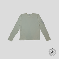 Chrome Hearts Leather Cross Patch Thermal Shirt in White