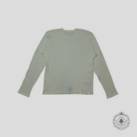 Chrome Hearts Leather Cross Patch Thermal Shirt in White